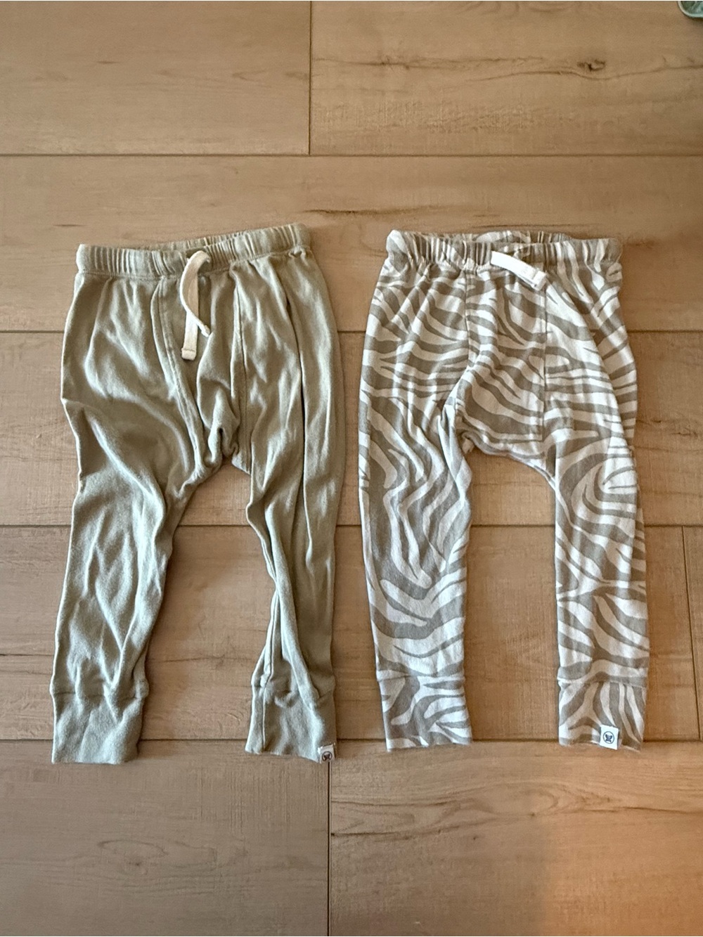 The Honest Company Girls 100% Organic Cotton Harlem Joggers Duo 2T